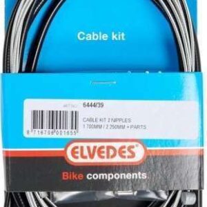 Elvedes | Remkabelset achter 6444/39 universeel 800/2250 mm zwart