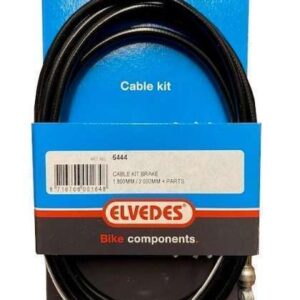 Elvedes | Remkabelset achter 6444 universeel 1800/2000 mm zwart