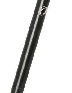 Hulzebos | Zadelpen Vast 25,4 x 350 mm Aluminium Zwart