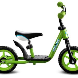 Skids Control | Loopfiets met 2 wielen 10 Inch Junior Groen/Zwart