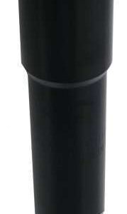 Adapter 22,2 / 140 / 25,4 mm Aluminium Zwart